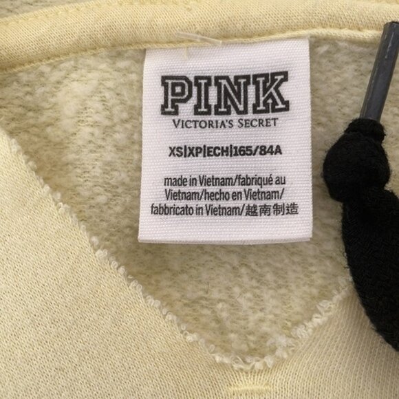EC Yellow PINK hoody Size XS - Picture 2 of 3